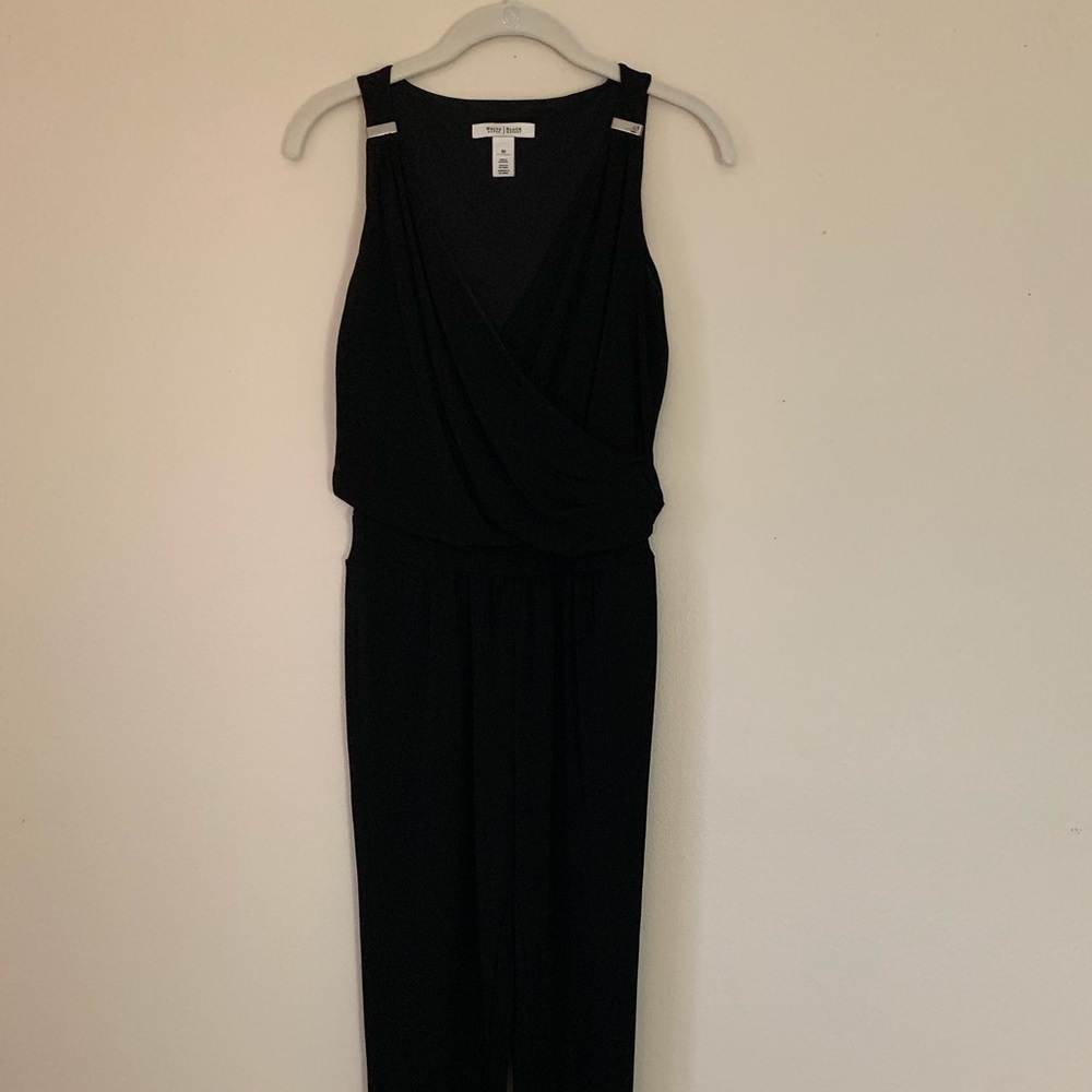 White House Black Market Black Jumpsuit